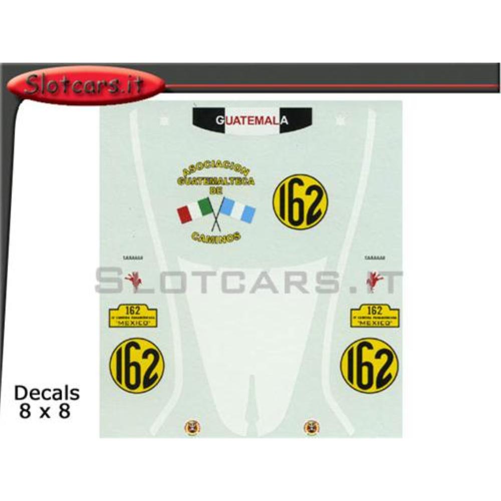 PRS Racing, Decalcomanie Porsche 356 Ninco -3246-