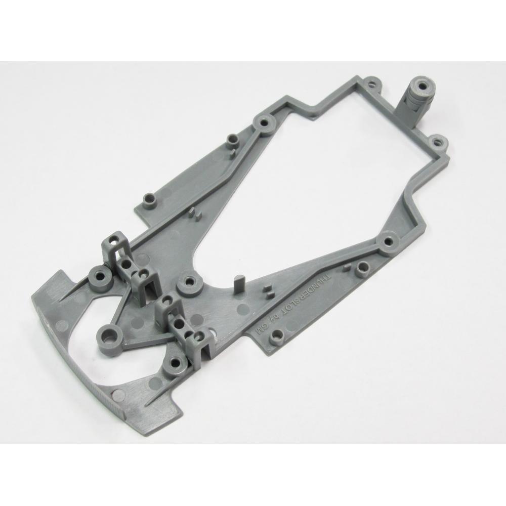 Thunder Slot, Telaio Hard Grigio per Lola T70 Spyder Can Am -CHS002G-