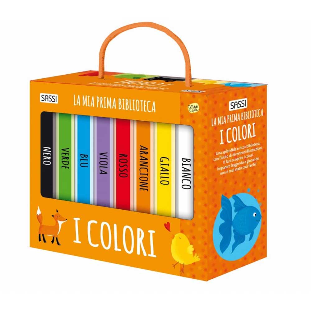 Sassi Editore La Mia Prima Biblioteca, I Colori - Giocattoli online, Giochi  online