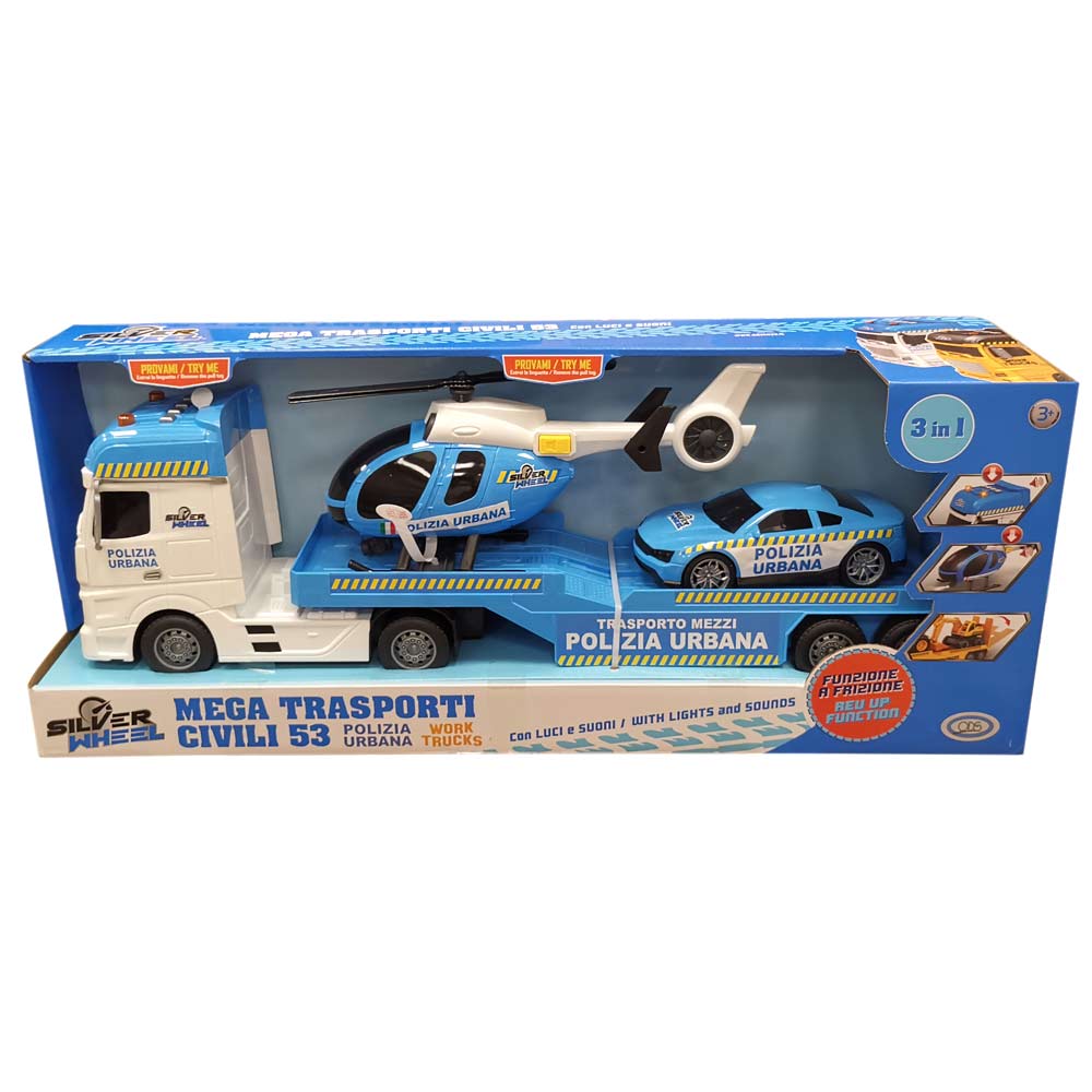 Home - veicoli e playset - MODELLISMO - AUTO POLIZIA C/SUONI+