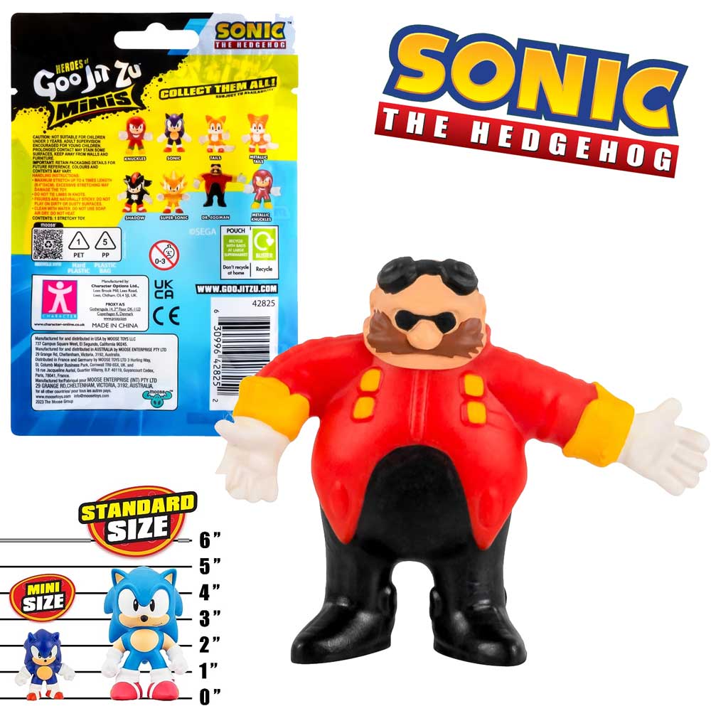 Giocattoli Sonic e Dr. Eggman