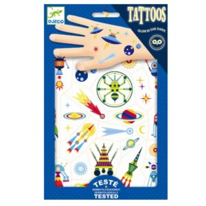 Djeco Tatuaggi per bambini Tattoos Spazio