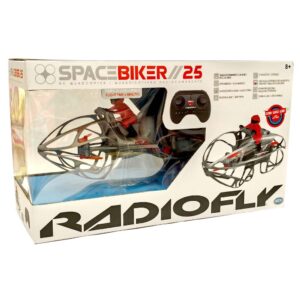 Radiofly Veicolo Multifunzione Space Biker Drone RC 25 Cm, 2,4 Ghz