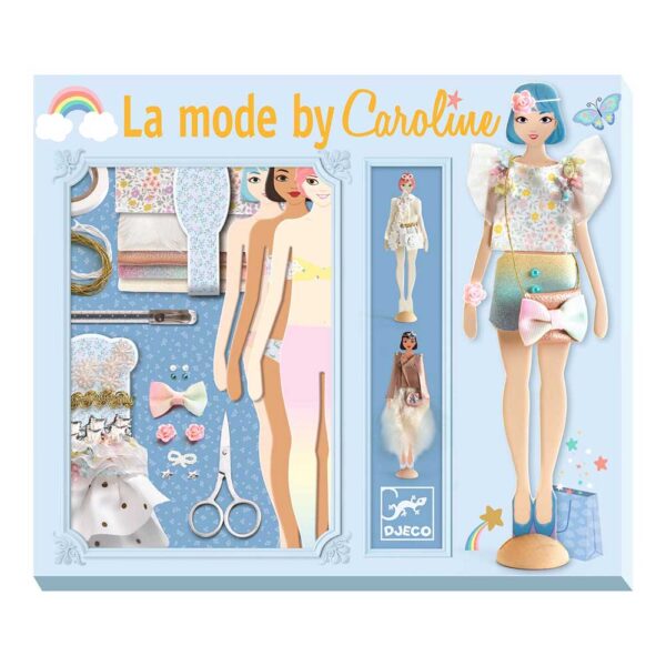 Djeco Kit di Moda Creativa - Cofanetto La Moda by Caroline