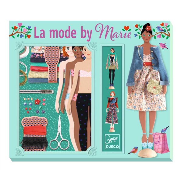 Djeco Kit di Moda Creativa - Cofanetto La moda by Marie